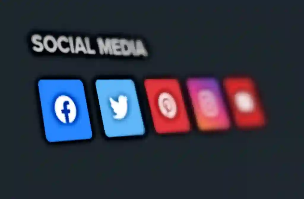Detail aus einem Screenshot mit Logos sogenannter sozialer Dienste
